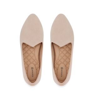 Birdies The Heron Beige Suede Flats New